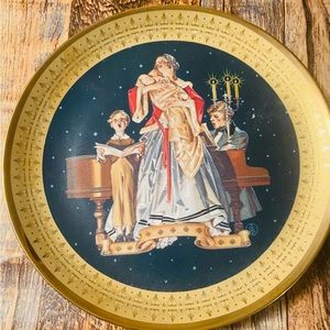 Royal Cornwall Classic Collection At Locksley Hall Plate Limited Edition 1980